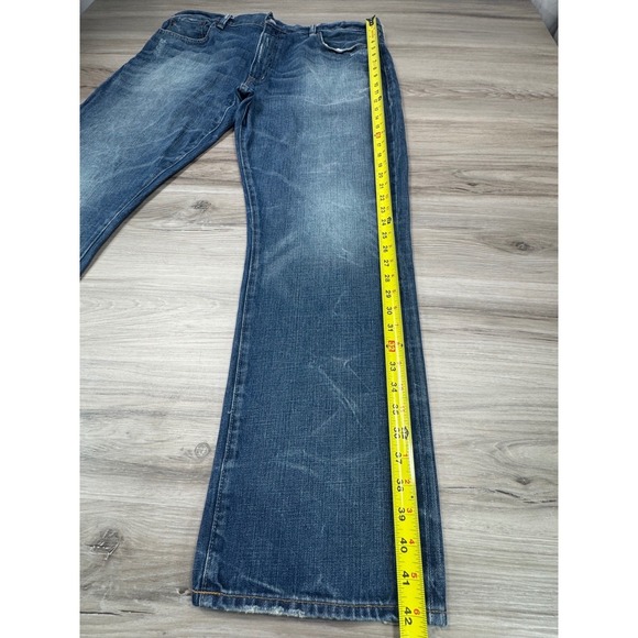 Denim & Supply Ralph Lauren Men's Blue Distressed  Jeans Size 40x32 - Picture 6 of 8